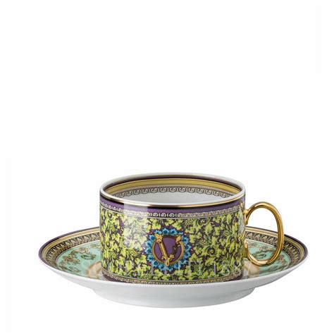 versace cups and saucers|versace italian tableware label.